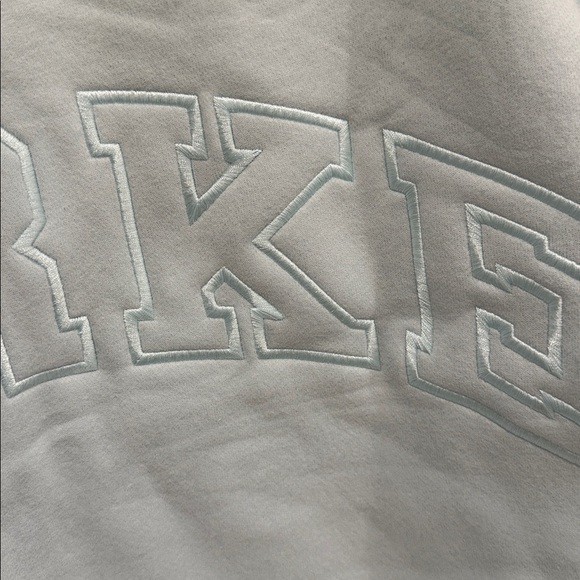 NEW PARKE MONOCHROME VARSITY MOCKNECK (ICE BLUE) size S/M NEW - Authentic - Picture 5 of 10